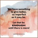 It's OK Not To Be Perfect, Really!